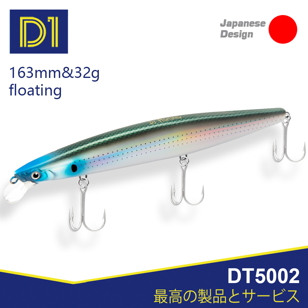 Fishing Equipment For Trout - D1 Sea Fishing Lures 163mm 32g