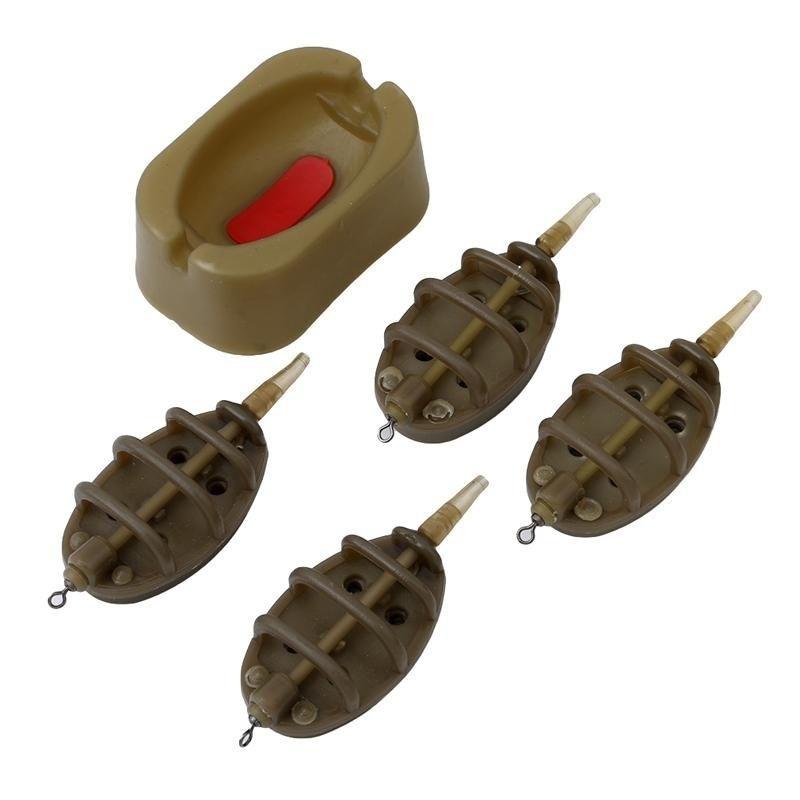 Outdoor Inline Method Feeder M - Fishing Equipment For Trout 评论和价格