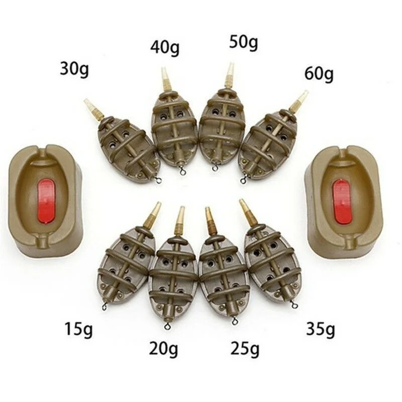 Outdoor Inline Method Feeder M - Fishing Equipment For Trout 评论和价格