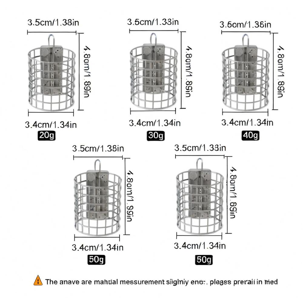 NGB Fishing Tackle Feeder Cage - Fishing Equipment For Trout 评论和价格