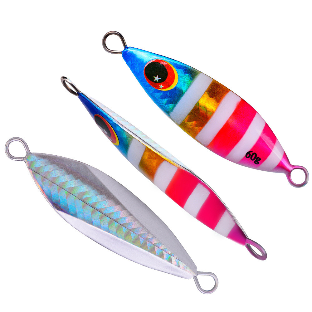 Metal Slow Jig Lure Hard Artif - Fishing Equipment For Trout 评论和价格