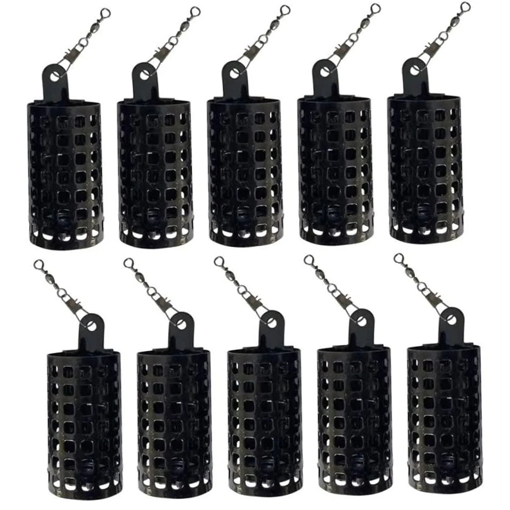 10PCS Fishing Tackle Feeder Ca - Fishing Equipment For Trout 评论和价格