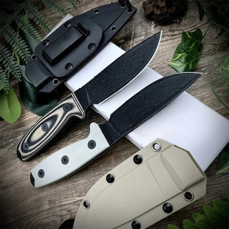 Fixed Blade Knife G10 Outdoor  - Fishing Equipment Essentials 评论和价格