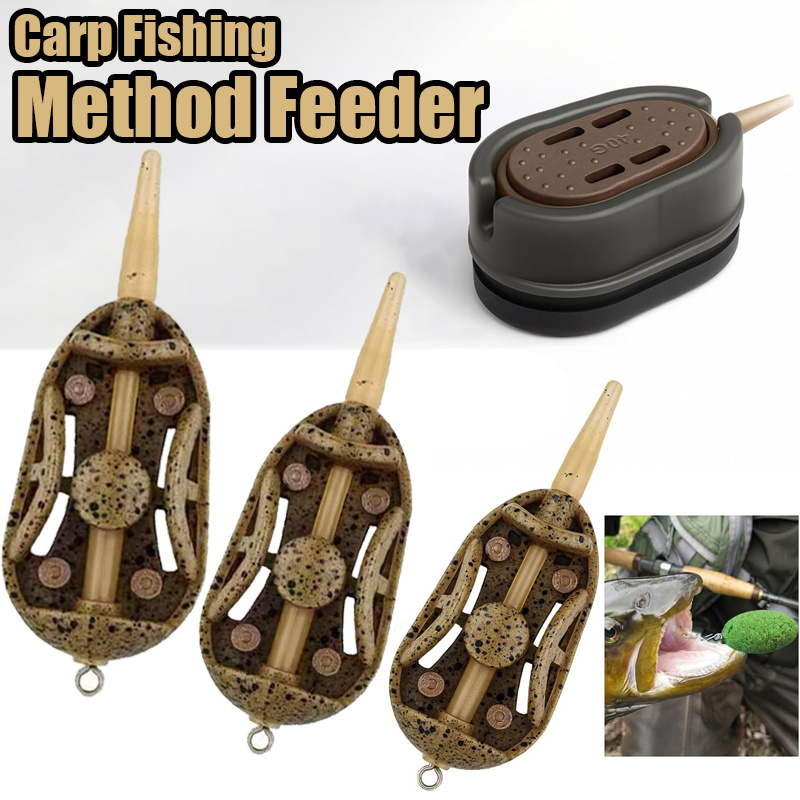 5PCS Inline Method Feeder Set  - Fishing Equipment For Trout 评论和价格